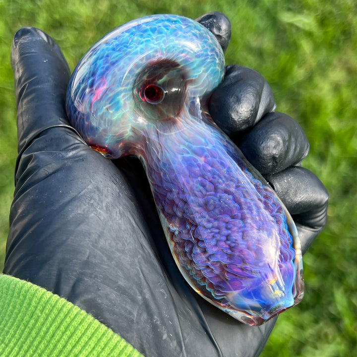 Purple Nebula Pipe Large Glass Pipe Tako Glass   