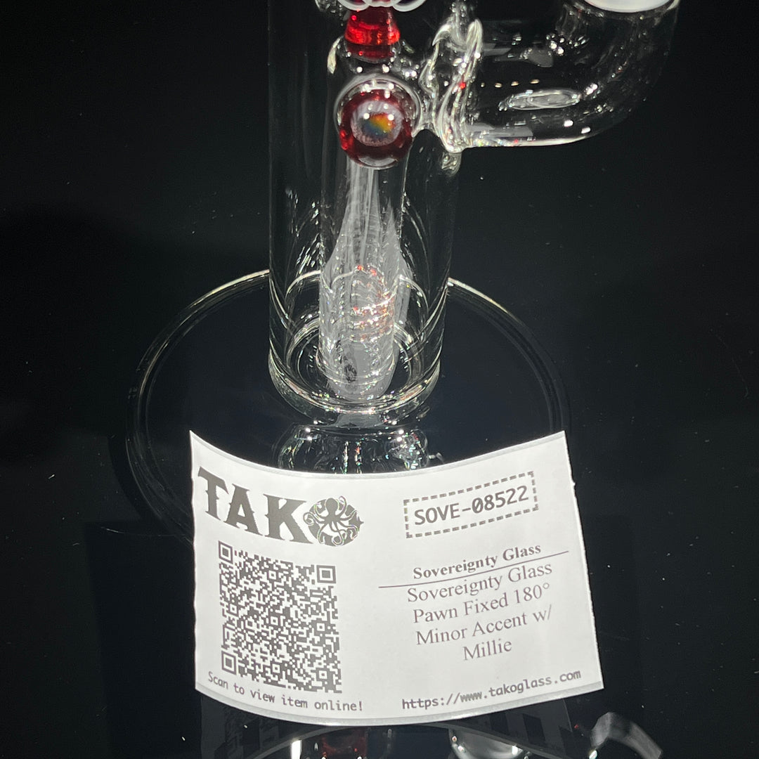 Sovereignty Glass Pawn Fixed 180° Minor Accent w/ Millie