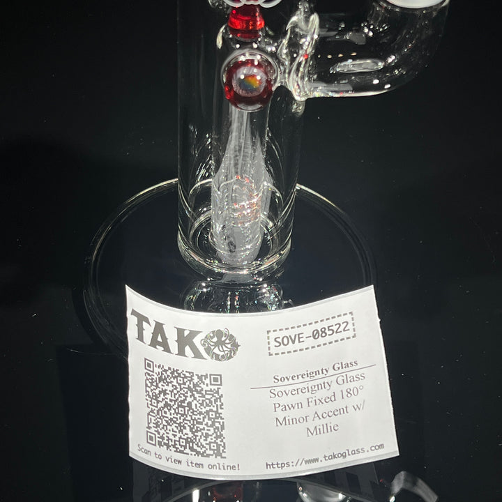 Sovereignty Glass Pawn Fixed 180° Minor Accent w/ Millie