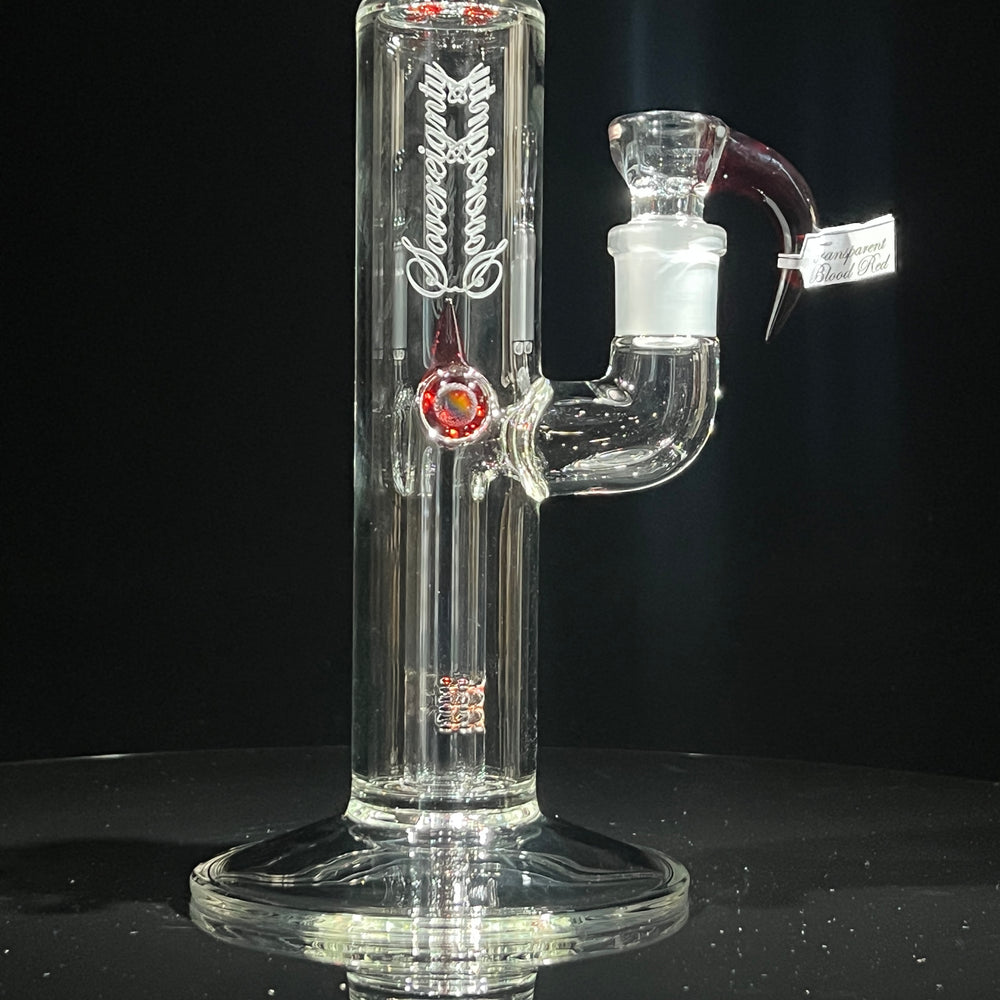 Sovereignty Glass Pawn Fixed 180° Minor Accent w/ Millie Glass Pipe Sovereignty Glass