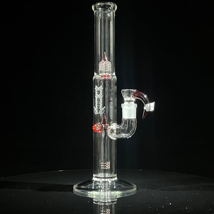 Sovereignty Glass Pawn Fixed 180° Minor Accent w/ Millie Glass Pipe Sovereignty Glass