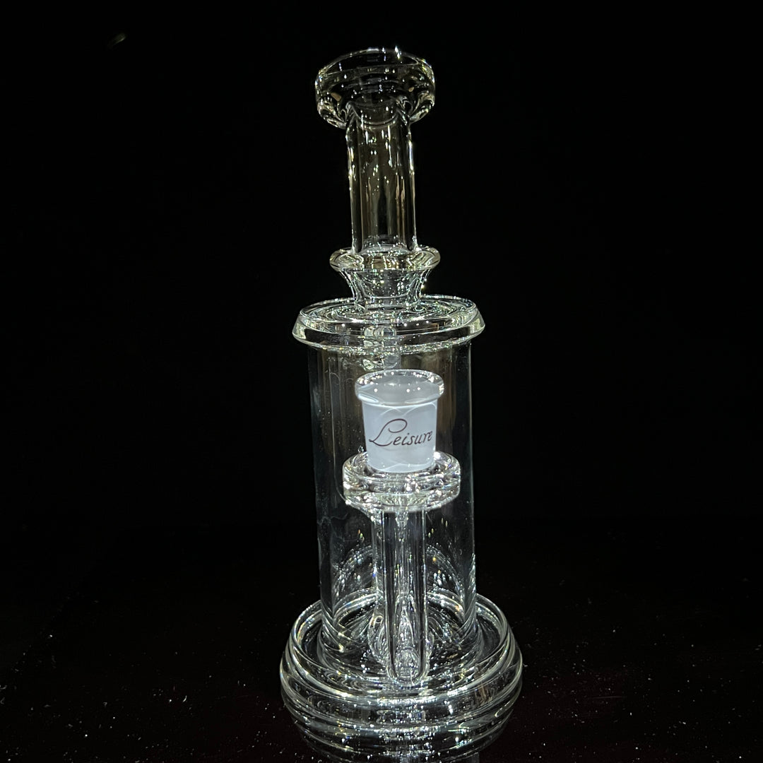 14MM Clear Incycler Glass Pipe Leisure Glass   