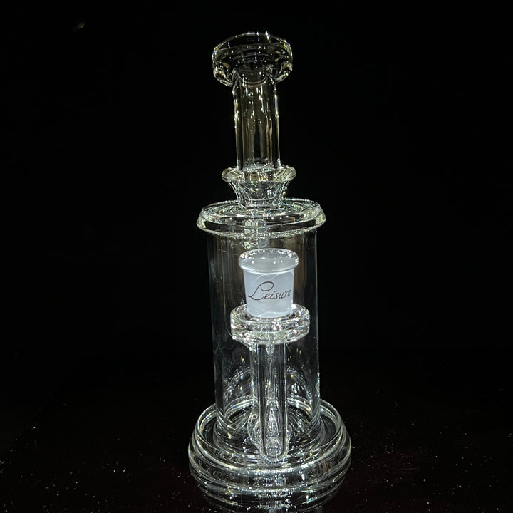 14MM Clear Incycler Glass Pipe Leisure Glass   