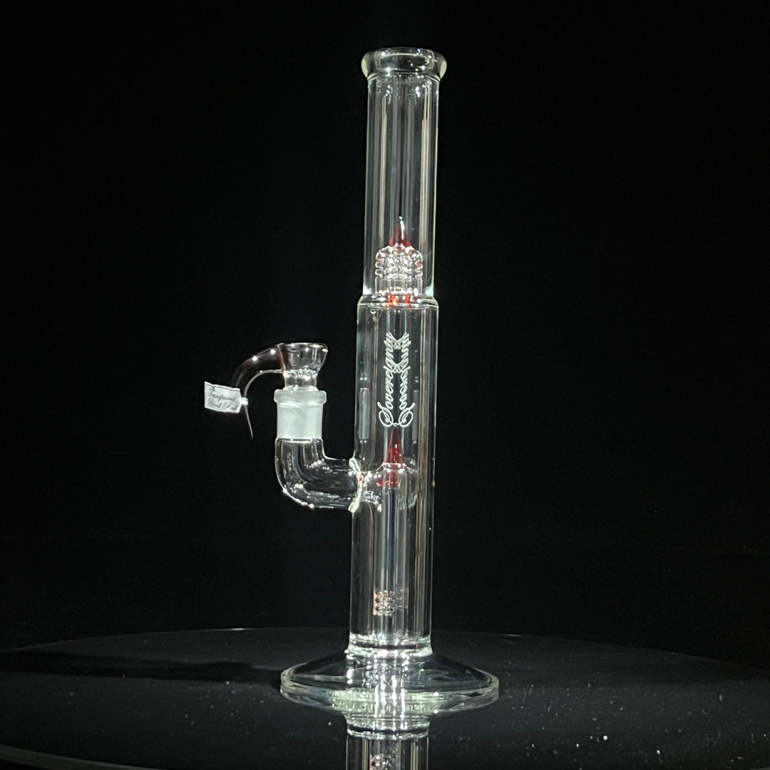 Sovereignty Glass Pawn Fixed 180° Minor Accent w/ Millie Glass Pipe Sovereignty Glass