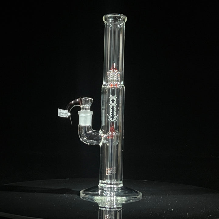 Sovereignty Glass Pawn Fixed 180° Minor Accent w/ Millie Glass Pipe Sovereignty Glass