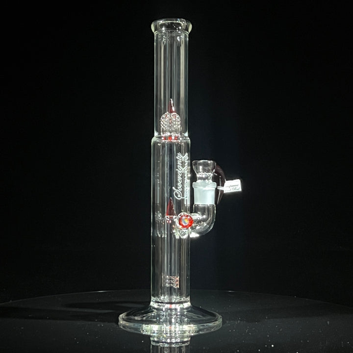 Sovereignty Glass Pawn Fixed 180° Minor Accent w/ Millie Glass Pipe Sovereignty Glass