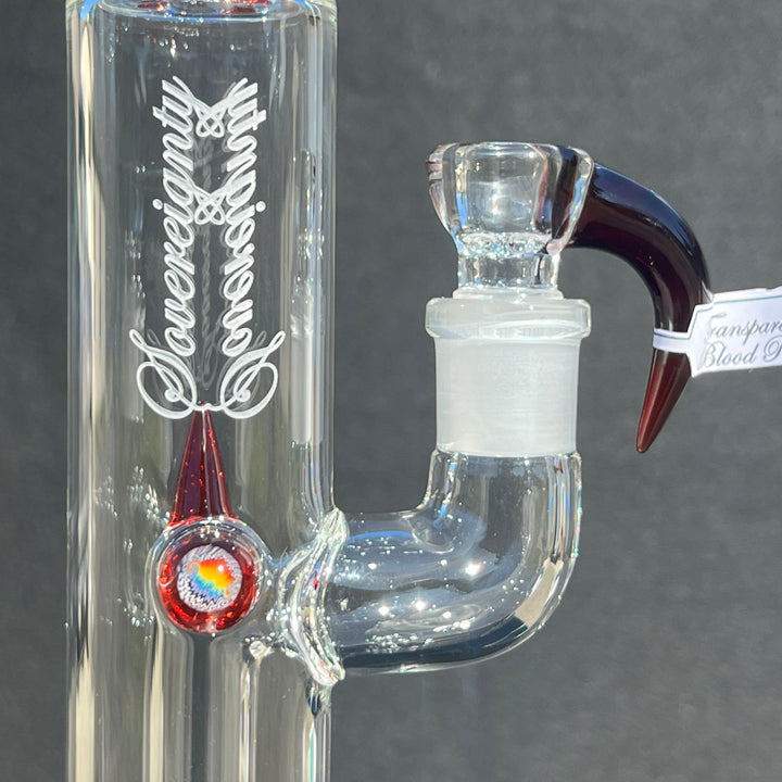 Sovereignty Glass Pawn Fixed 180° Minor Accent w/ Millie Glass Pipe Sovereignty Glass