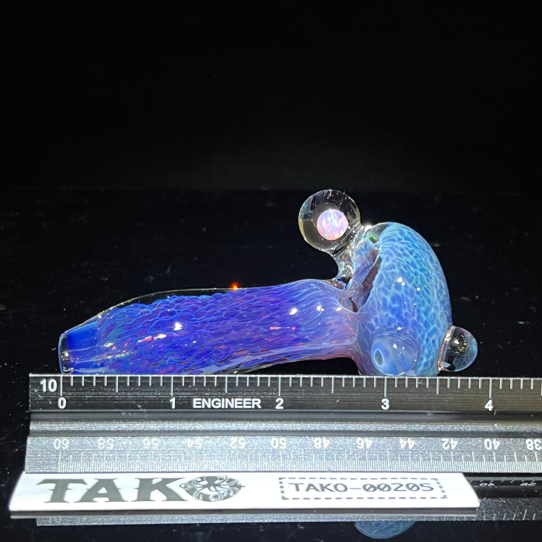 Purple Nebula Opal pipe Glass Pipe Tako Glass   