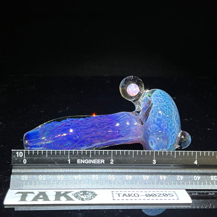 Purple Nebula Opal pipe Glass Pipe Tako Glass   
