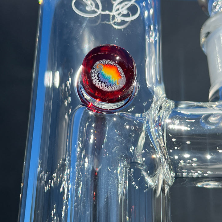 Sovereignty Glass Pawn Fixed 180° Minor Accent w/ Millie Glass Pipe Sovereignty Glass
