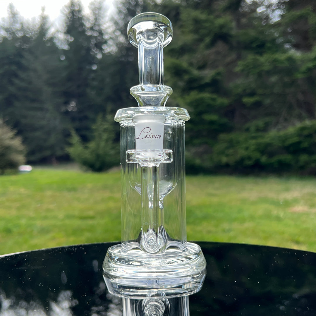 14MM Clear Incycler Glass Pipe Leisure Glass   