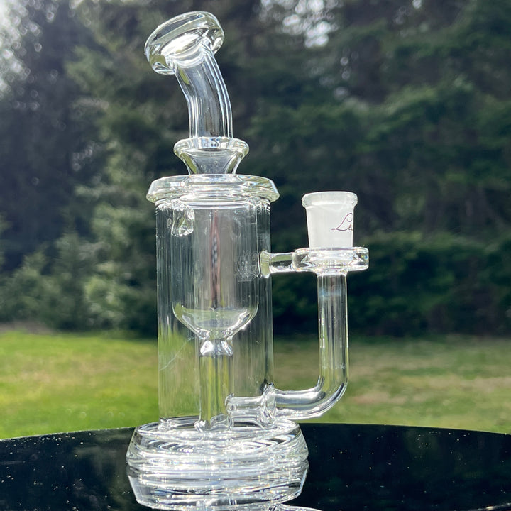 14MM Clear Incycler Glass Pipe Leisure Glass   