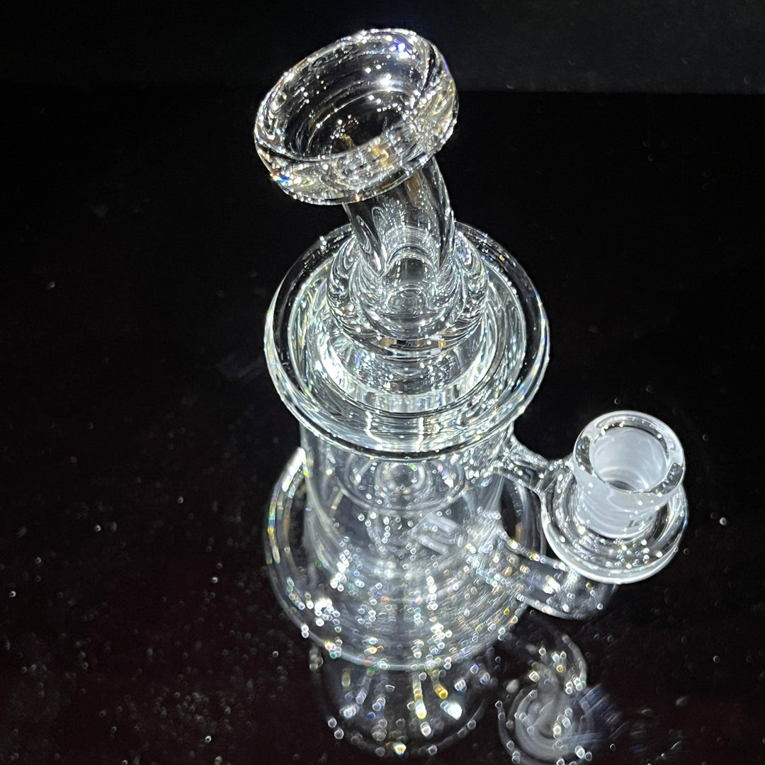 14MM Clear Incycler Glass Pipe Leisure Glass   