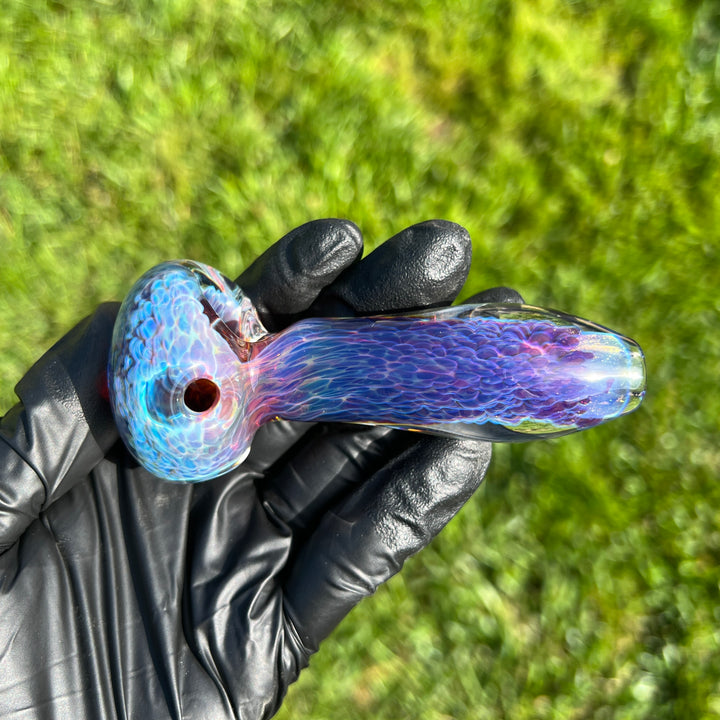 Purple Nebula Glass Pipe Glass Pipe Tako Glass   