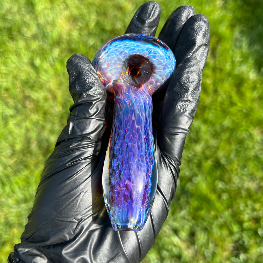 Purple Nebula Glass Pipe Glass Pipe Tako Glass   