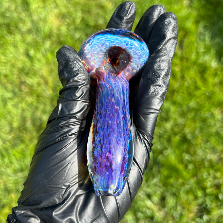 Purple Nebula Glass Pipe Glass Pipe Tako Glass   