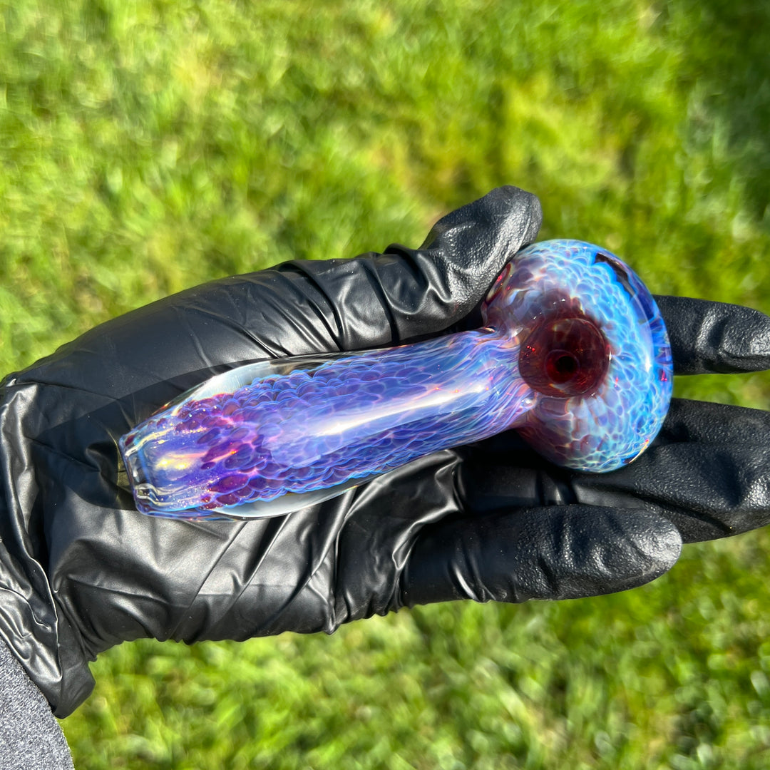 Purple Nebula Glass Pipe Glass Pipe Tako Glass   