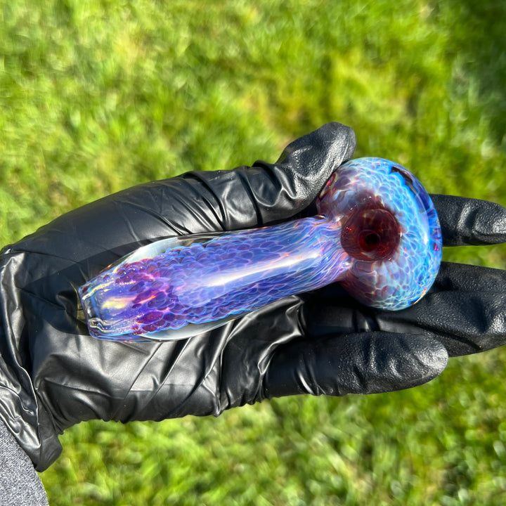 Purple Nebula Glass Pipe Glass Pipe Tako Glass   