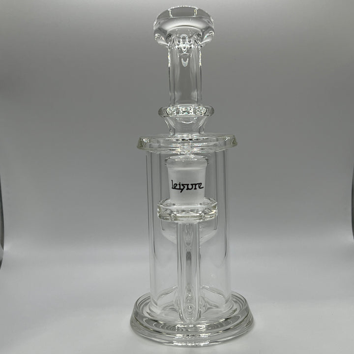 14MM Clear Incycler Glass Pipe Leisure Glass   