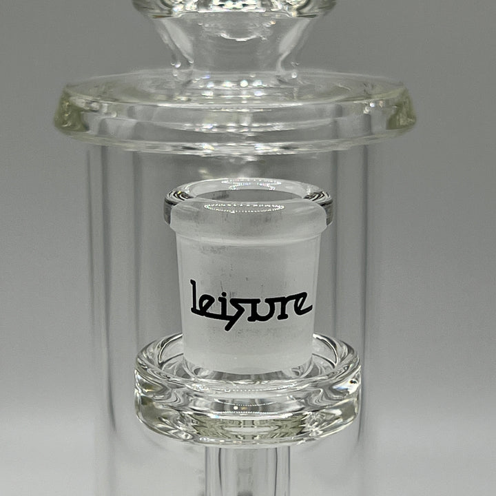 14MM Clear Incycler Glass Pipe Leisure Glass   