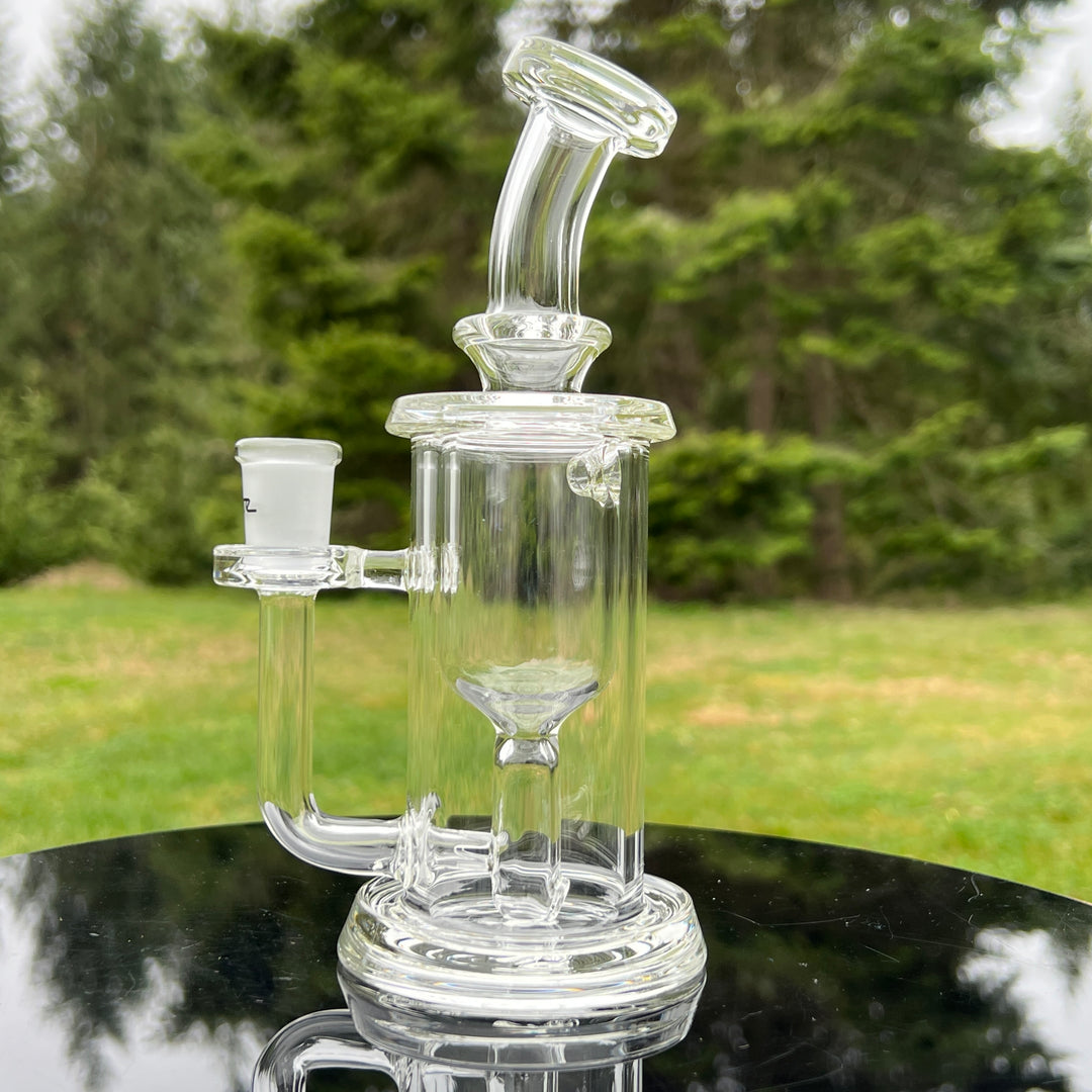 14MM Clear Incycler Glass Pipe Leisure Glass   