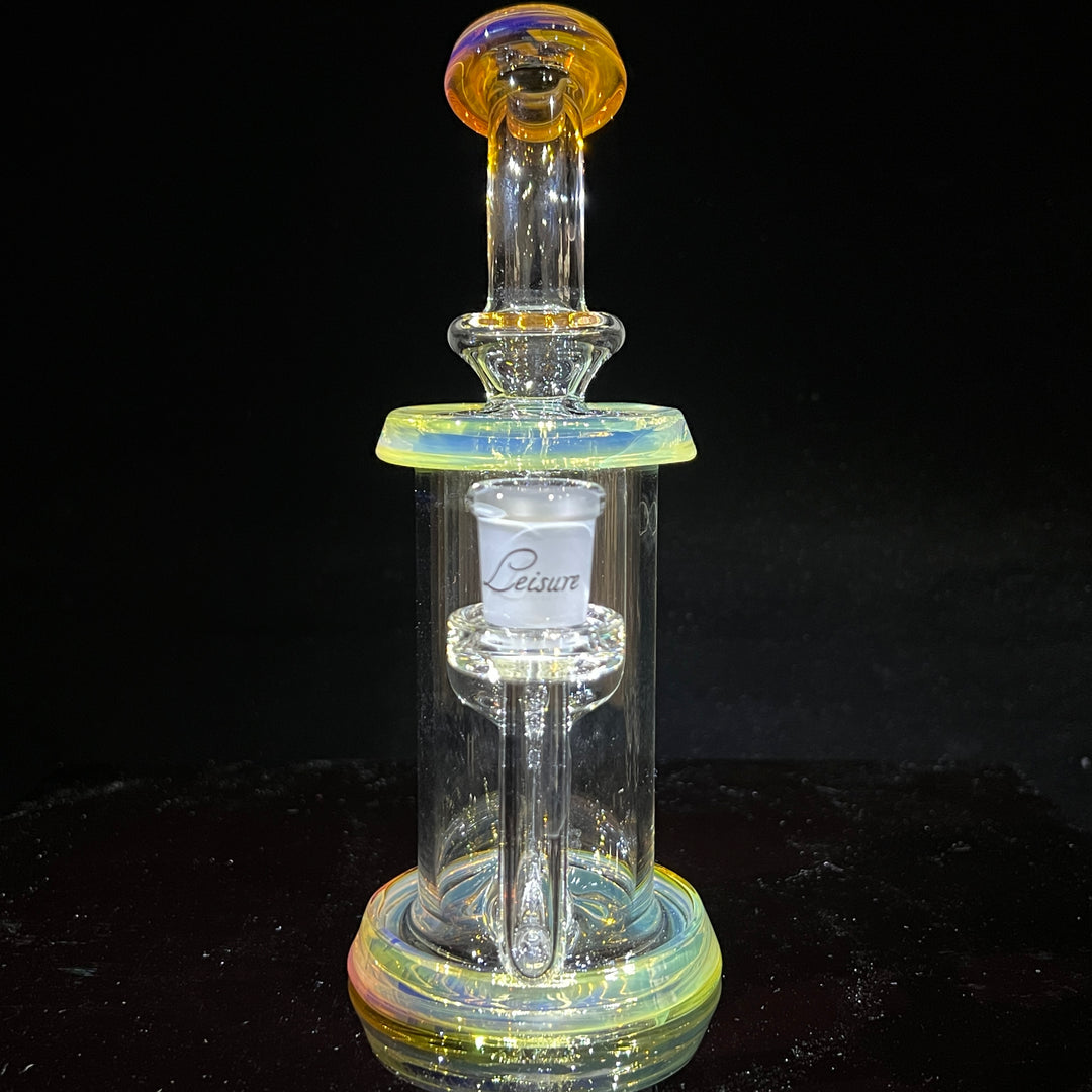 14MM Color Accent Incycler Glass Pipe Leisure Glass   