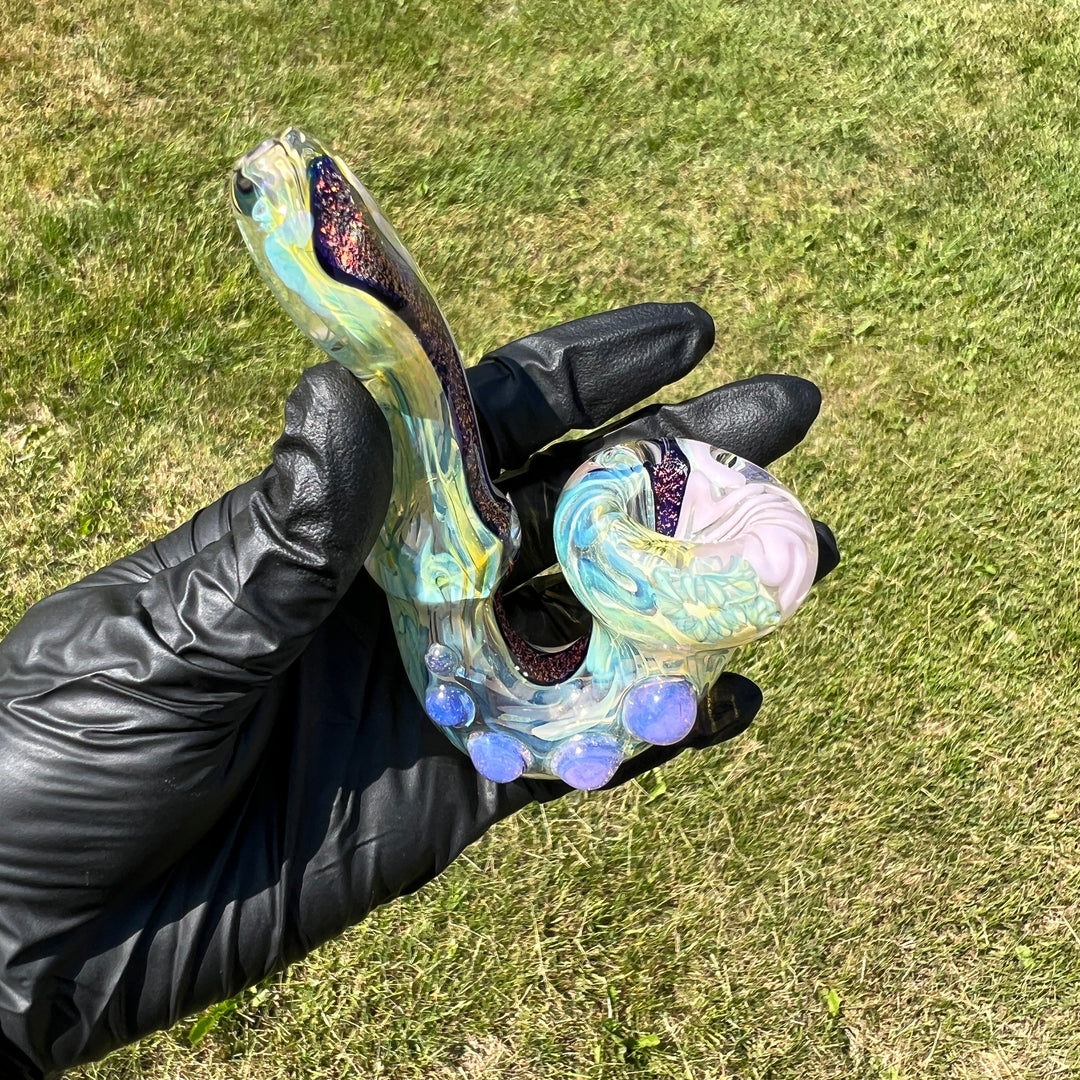 Inside Out Dichro Glass Sherlock Glass Pipe Jeff Cooper   