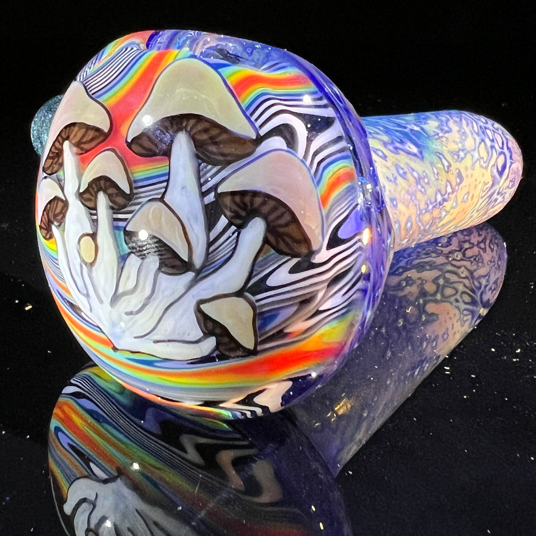 Groovy Mushroom Glass Pipe Glass Pipe Chillery Bogart   