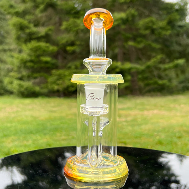 14MM Color Accent Incycler Glass Pipe Leisure Glass   