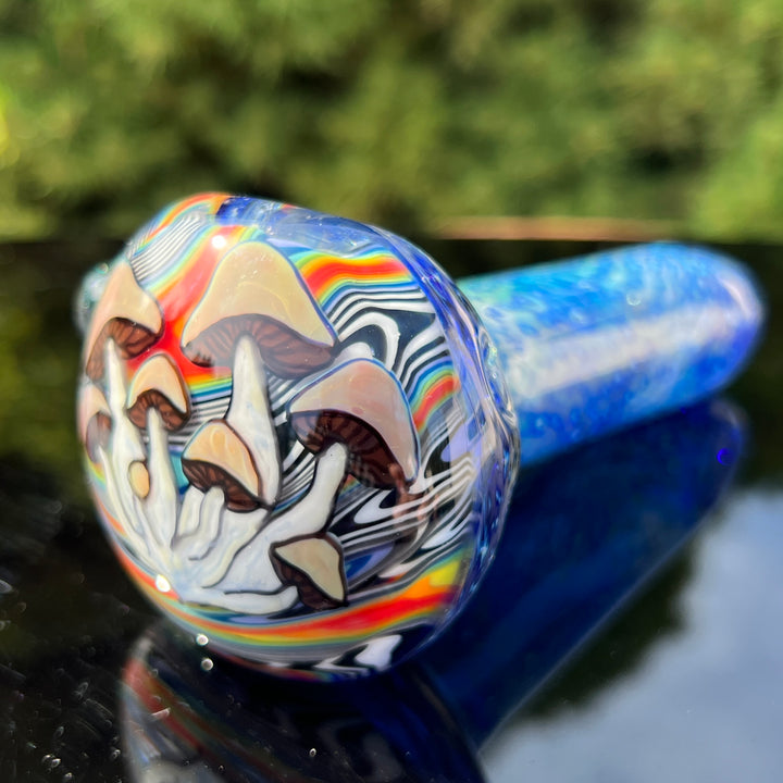 Groovy Mushroom Glass Pipe Glass Pipe Chillery Bogart   