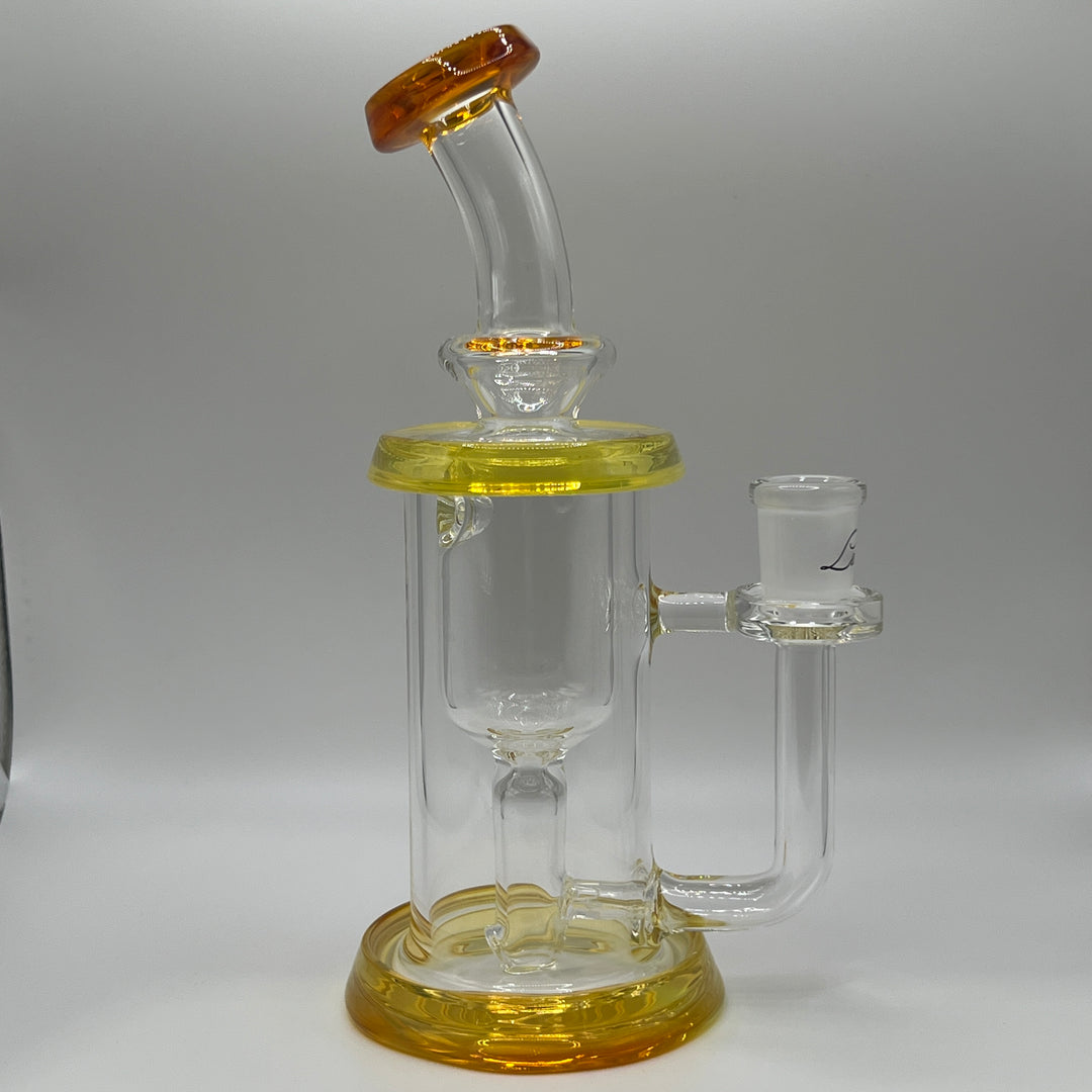 14MM Color Accent Incycler Glass Pipe Leisure Glass   