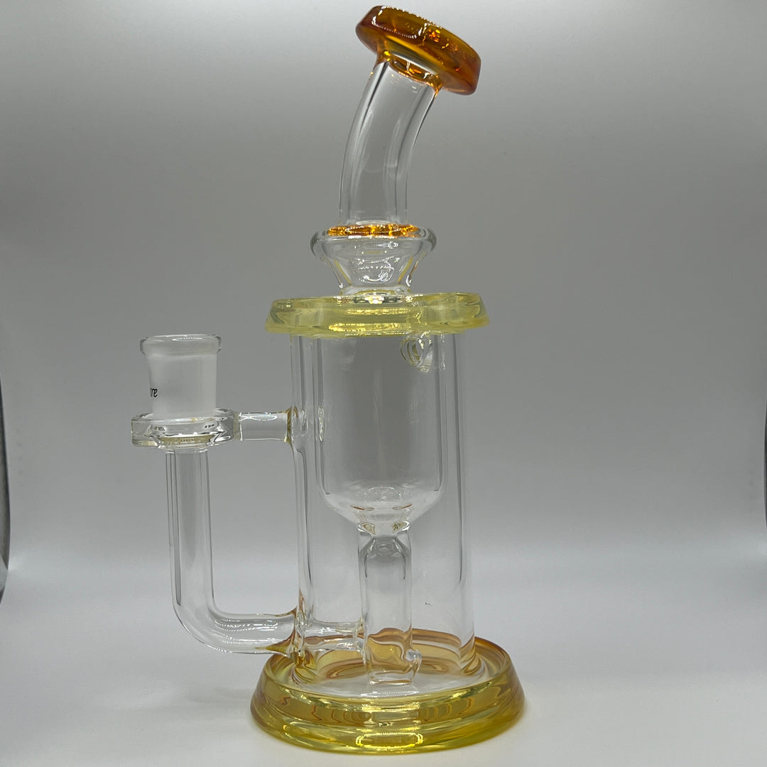 14MM Color Accent Incycler Glass Pipe Leisure Glass   