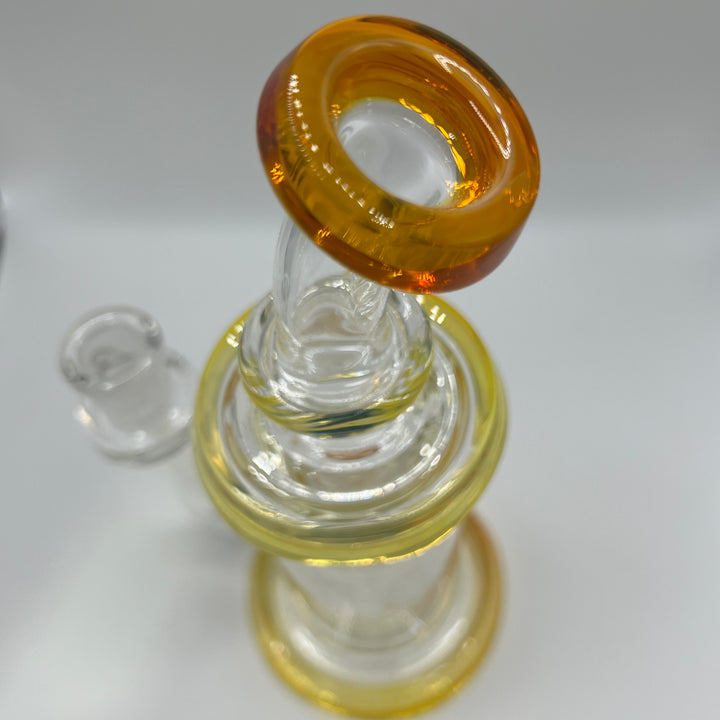 14MM Color Accent Incycler Glass Pipe Leisure Glass   