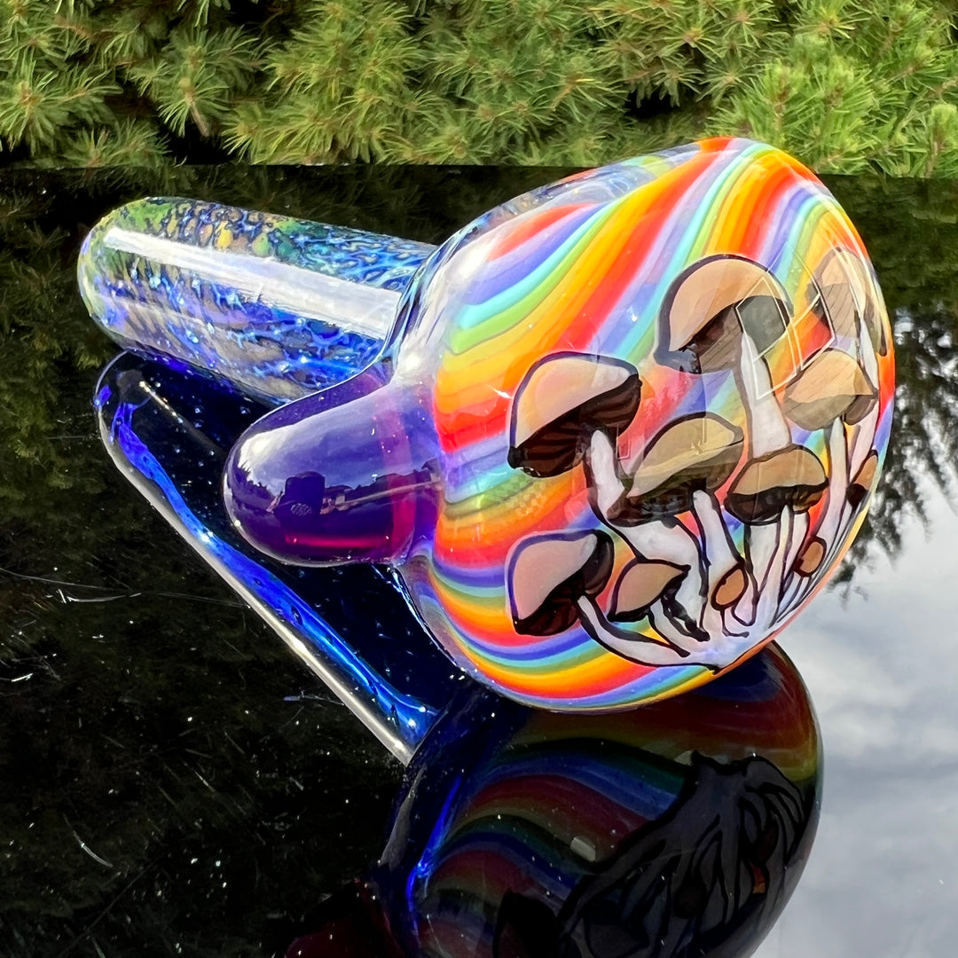 Groovy Mushroom Glass Pipe Glass Pipe Chillery Bogart   