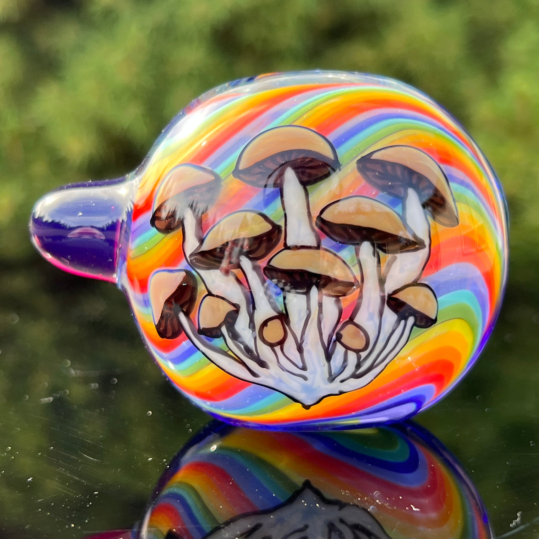 Groovy Mushroom Glass Pipe Glass Pipe Chillery Bogart   