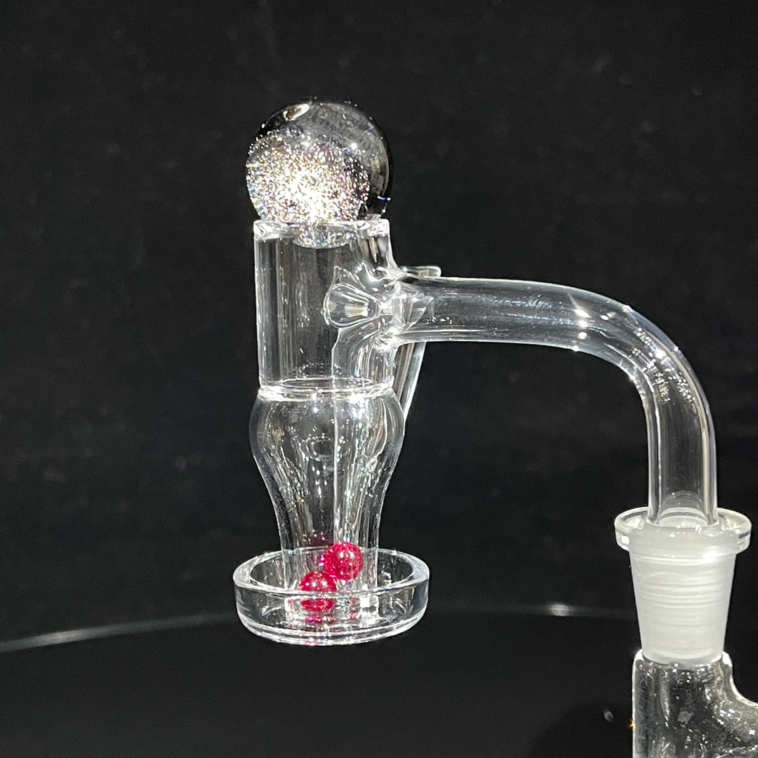 10mm 90° Terp Slide Banger with Dichro Marble Set Accessory TG