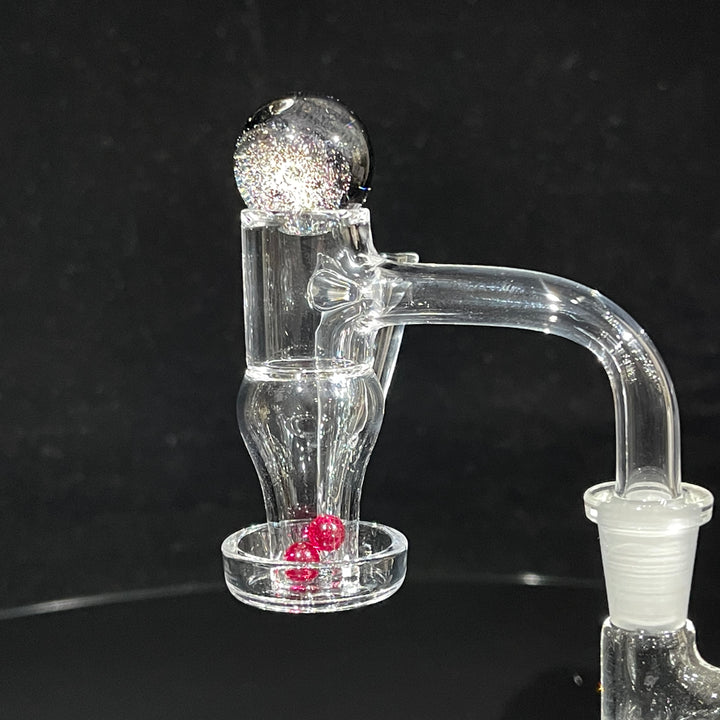 10mm 90° Terp Slide Banger with Dichro Marble Set Accessory TG