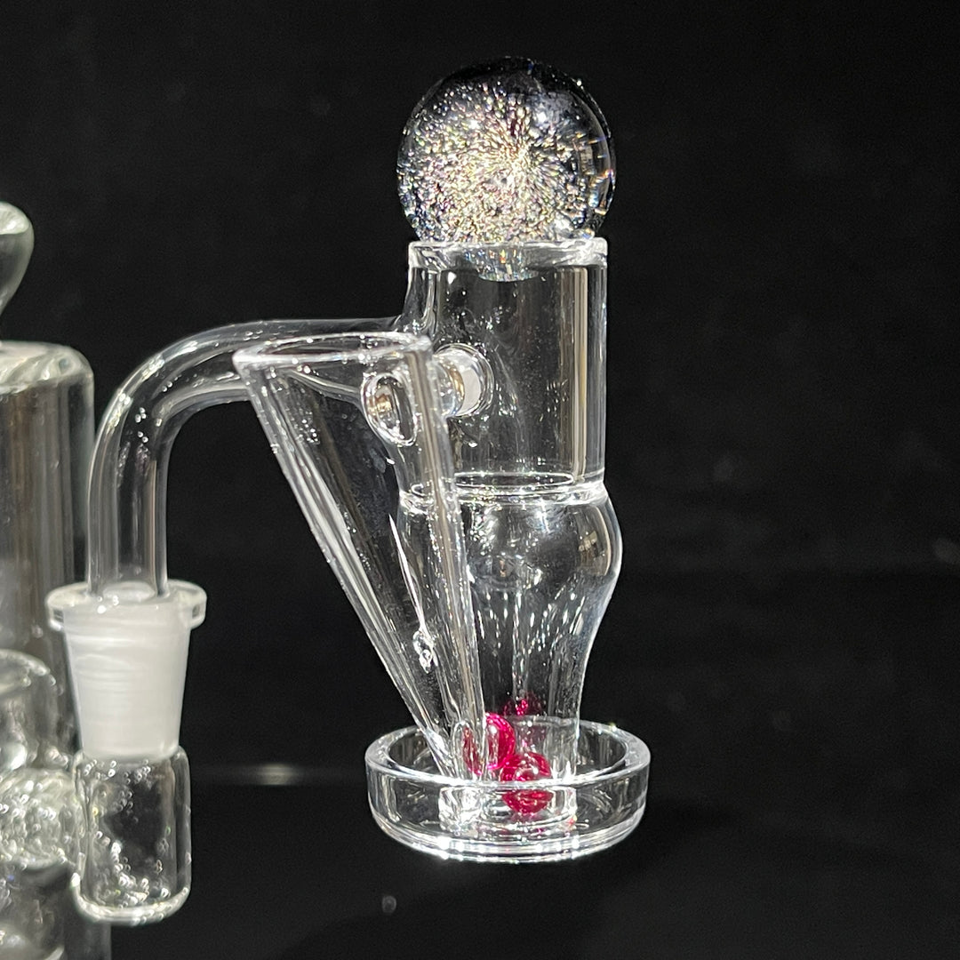 10mm 90° Terp Slide Banger with Dichro Marble Set Accessory TG