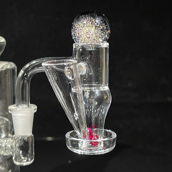 10mm 90° Terp Slide Banger with Dichro Marble Set Accessory TG