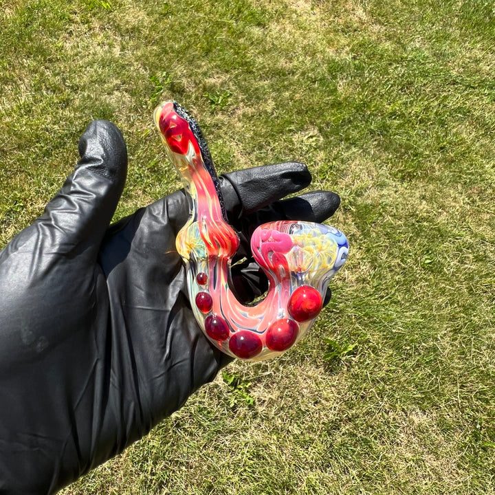 Inside Out Dichro Glass Sherlock Glass Pipe Jeff Cooper   