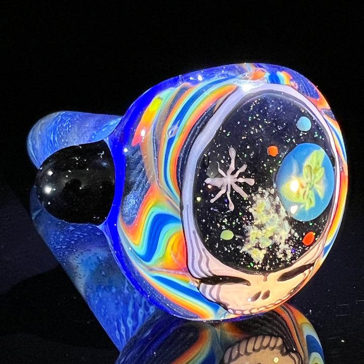 Deadhead Skeletal Glass Pipe Glass Pipe Chillery Bogart   