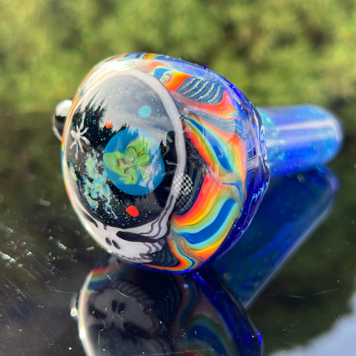 Deadhead Skeletal Glass Pipe Glass Pipe Chillery Bogart   
