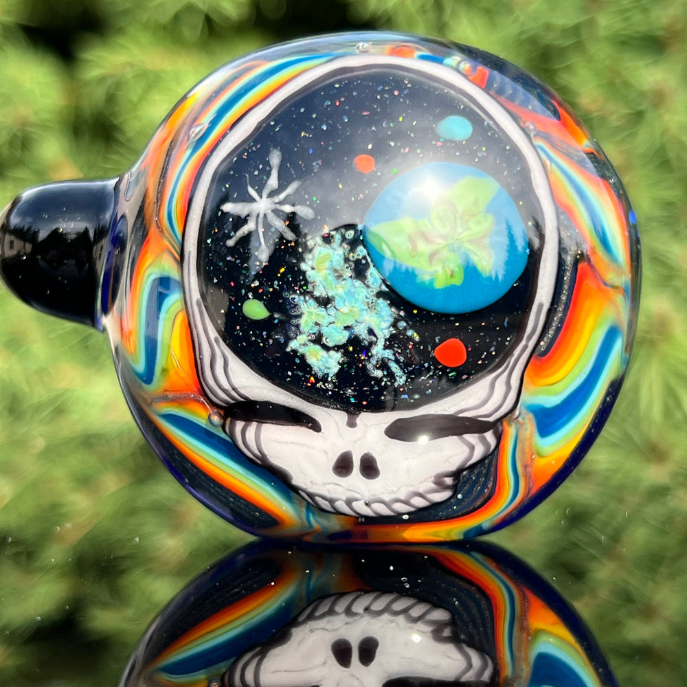 Deadhead Skeletal Glass Pipe Glass Pipe Chillery Bogart   