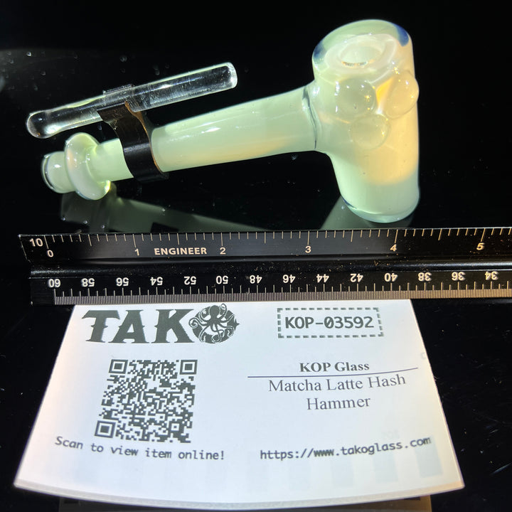 Yoshi CFL Hash Hammer Glass Pipe KOP Glass   