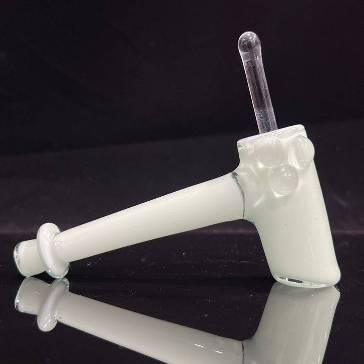 Matcha Latte Hash Hammer Glass Pipe KOP Glass   