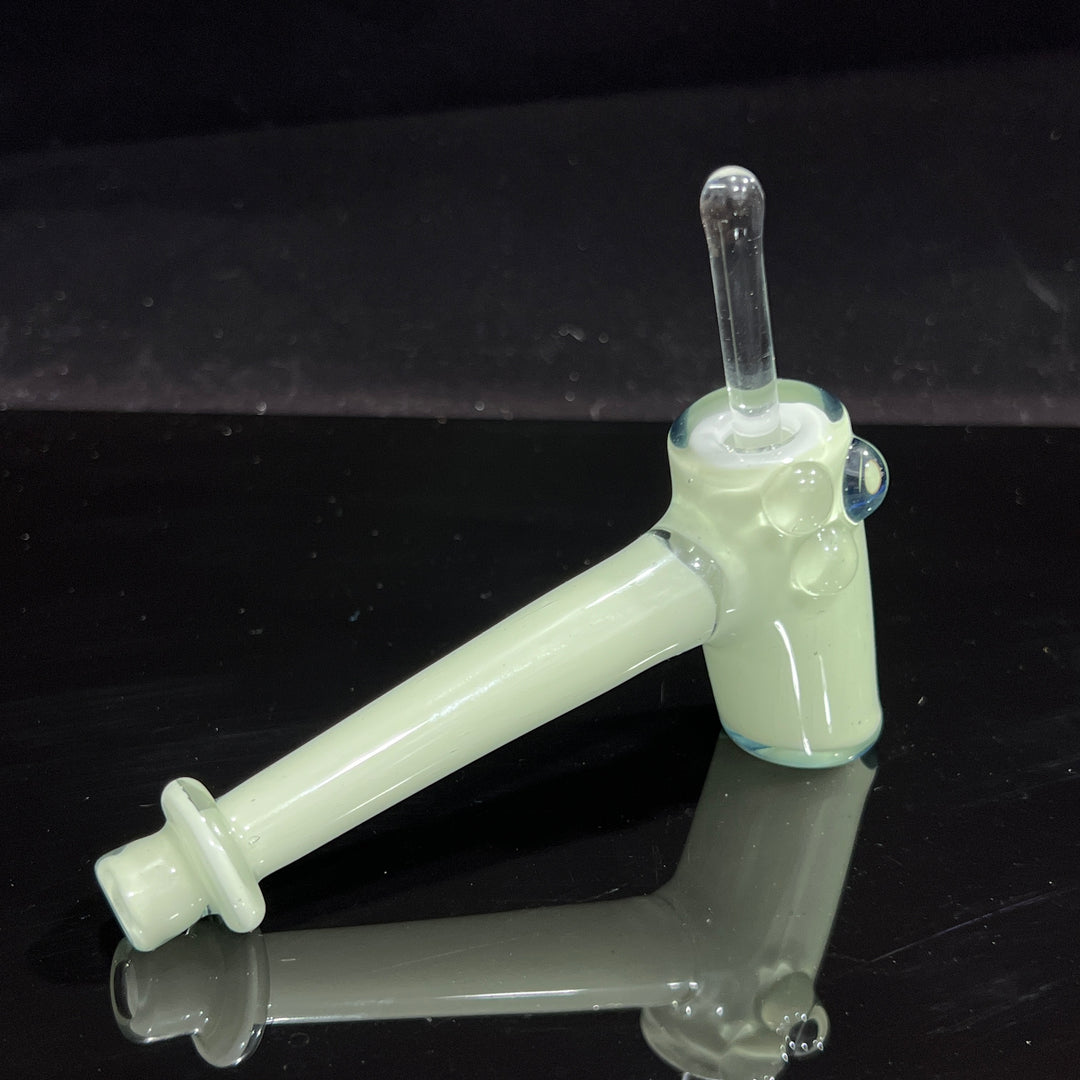 Matcha Latte Hash Hammer Glass Pipe KOP Glass   