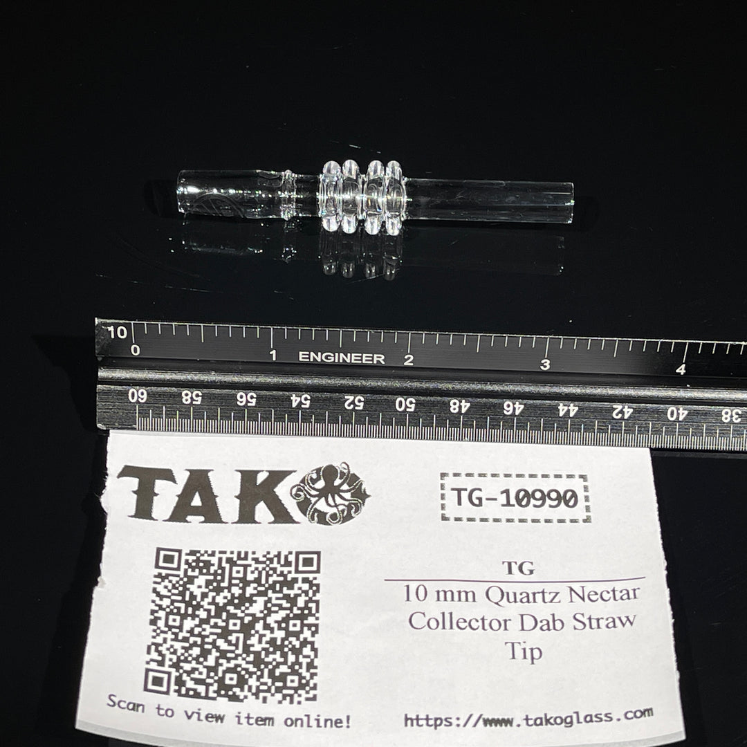 10 mm Quartz Nectar Collector Dab Straw Tip