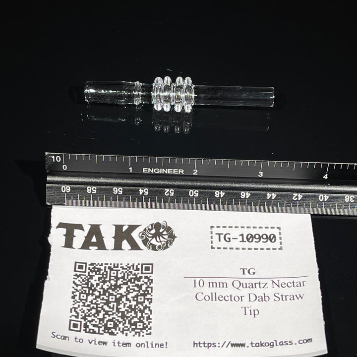 10 mm Quartz Nectar Collector Dab Straw Tip