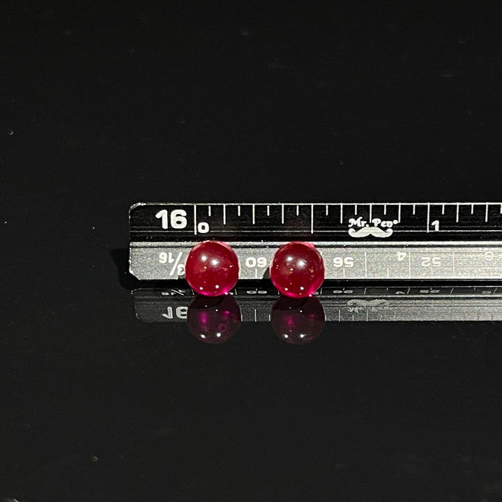 6mm Ruby Terp Pearl Set