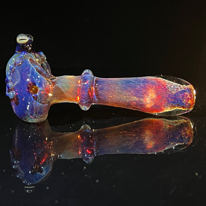 Purple Magic Frog Spoon Glass Pipe Beezy Glass   